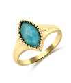 Amazonite Silver Rings NSR-2333